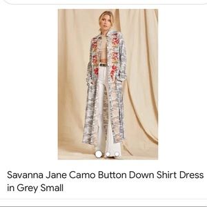 Savanna Jane camo duster